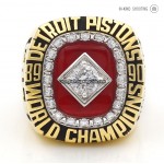 1990 Detroit Pistons Championship Ring(Silver/Premium)